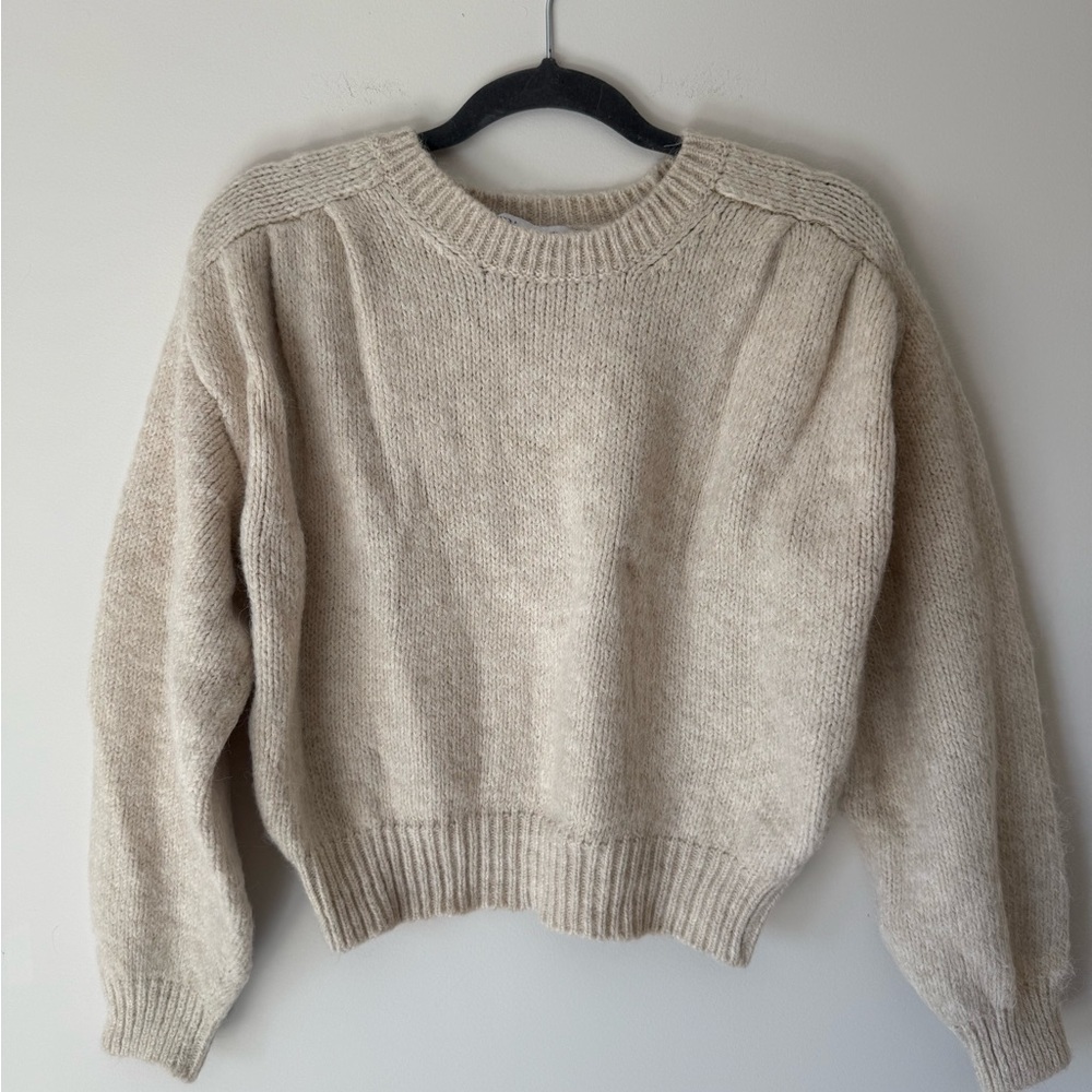 Zara Cozy Cream Women's Sweater